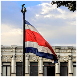 Costa Rican flag