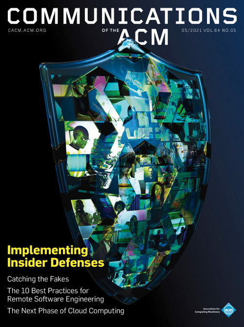 May 2021 CACM cover