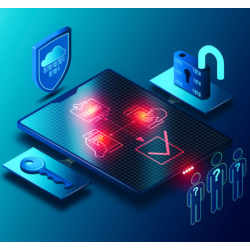 A representation of multi-factor authentication.