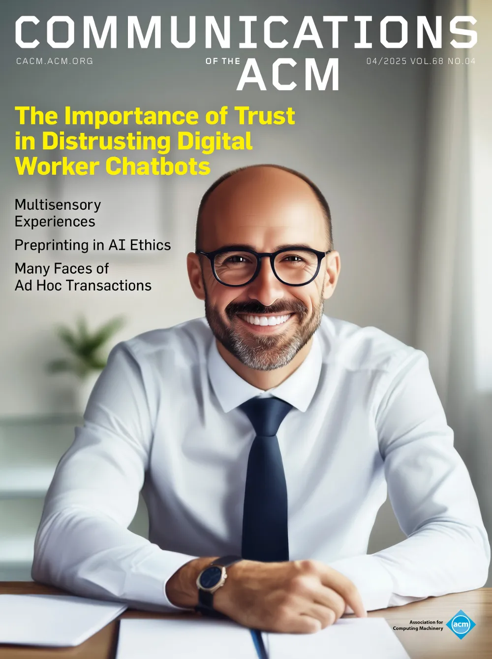 April 2025 CACM cover