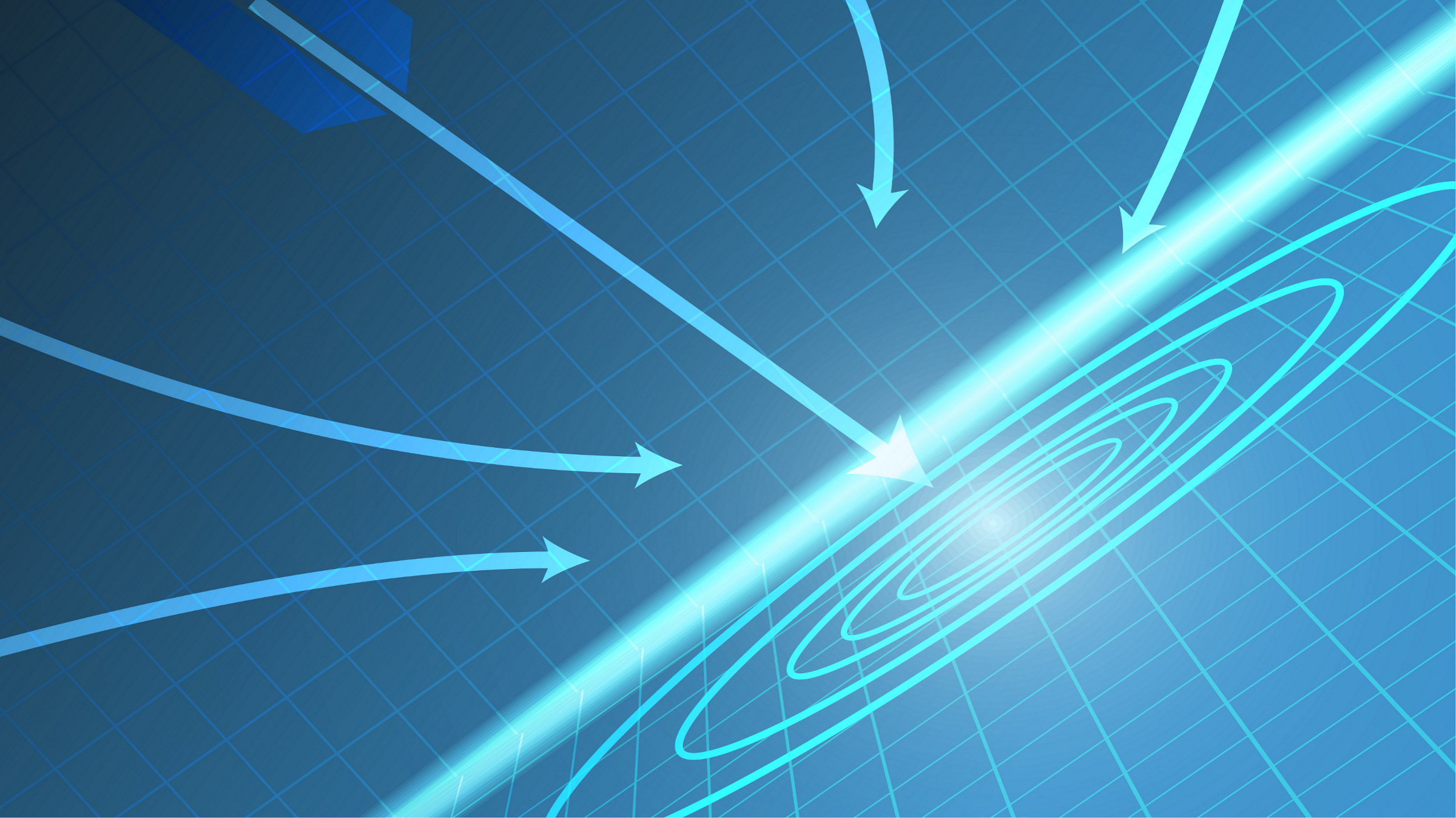 abstract arrows and target